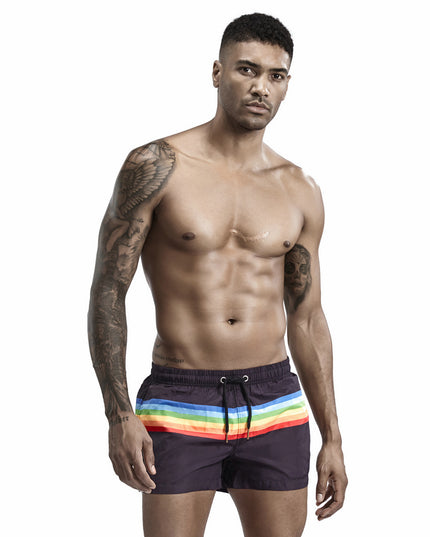 With Inner Lining Can Be Launched Loose Running Sports Fitness Three-quarter Pants