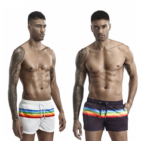 With Inner Lining Can Be Launched Loose Running Sports Fitness Three-quarter Pants