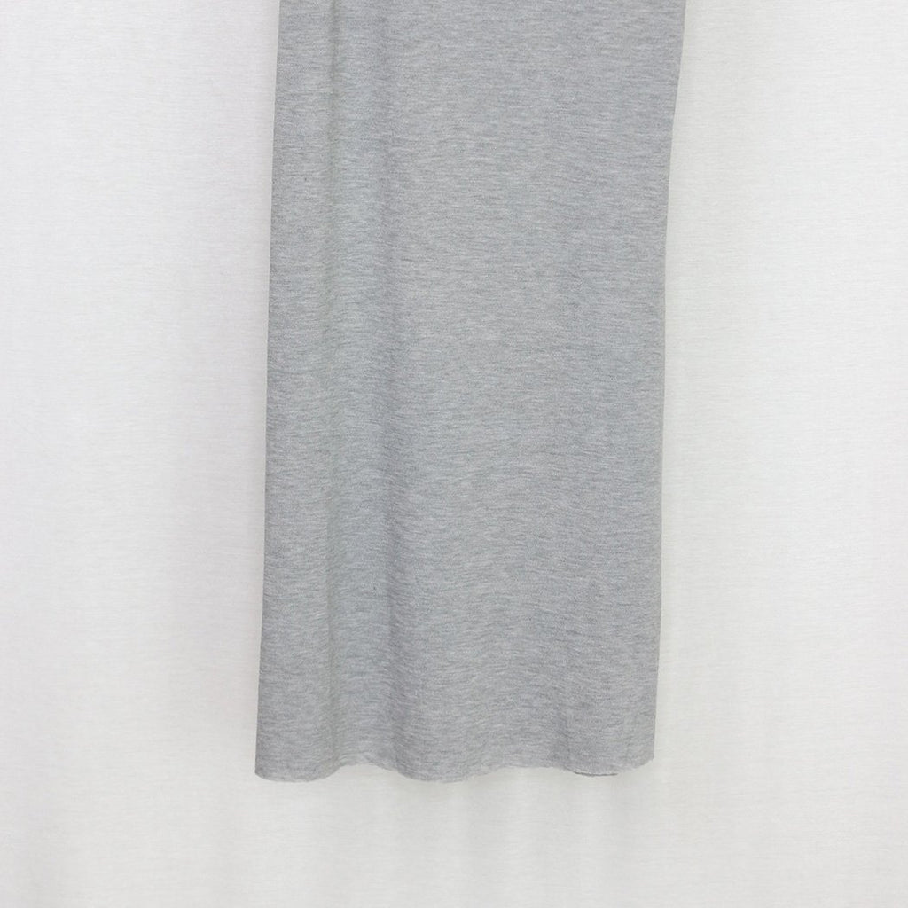 Elastic Waist Wide Leg Pants Grey