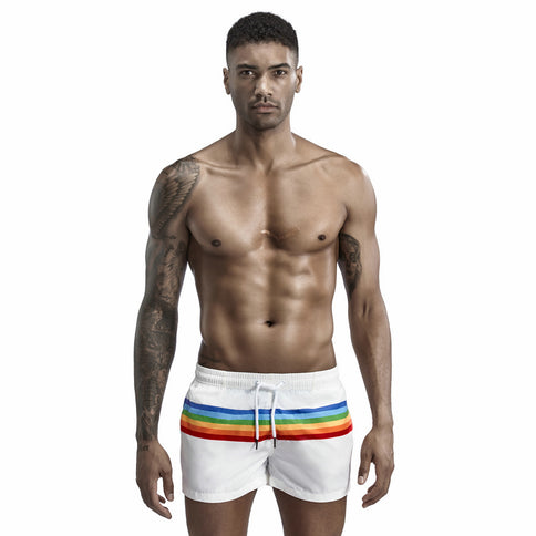 With Inner Lining Can Be Launched Loose Running Sports Fitness Three-quarter Pants