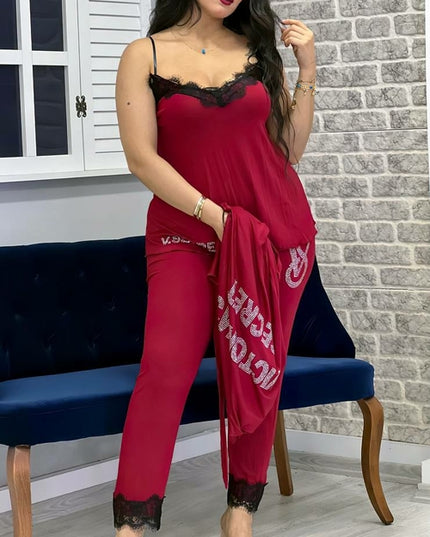 Set 0f 3 Sleepwear Set