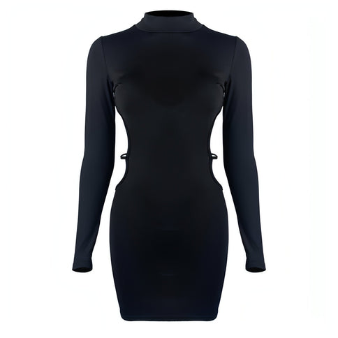 Women's Fashion Midriff Outfit Sheath Dress