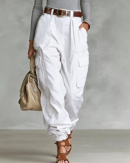 Niche Relaxed-fit Wide-leg Casual Trousers For Women