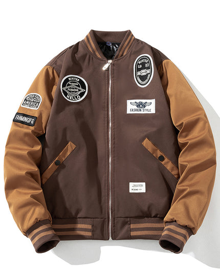 Pilot Cotton-padded Coat Men Thick Loose Plus Size Cotton Clothes