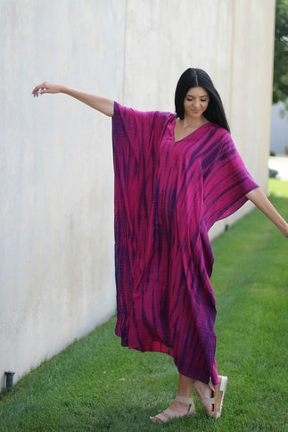 Tie Dyed Kaftan, Plus Size Kaftan Dress, African Kaftam, Indian Kaftan