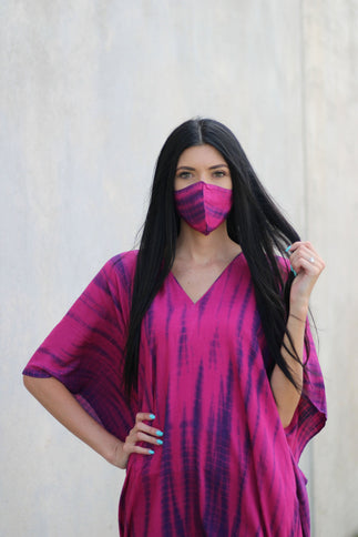 Tie Dyed Kaftan, Plus Size Kaftan Dress, African Kaftam, Indian Kaftan