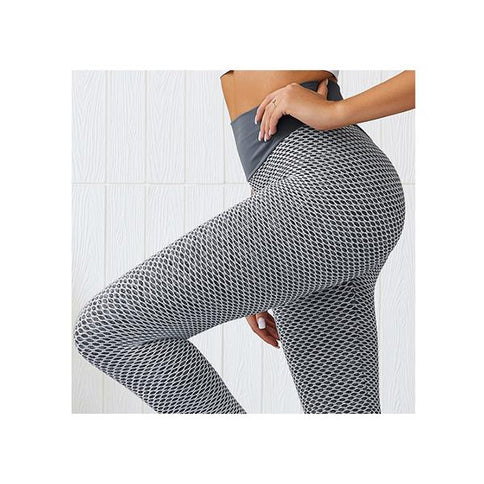Yoga Pants, Mesh Knitting, High Waist, Gym